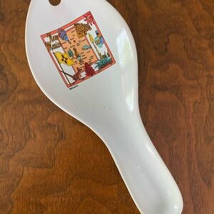 New Mexico spoon rest vintage souvenir collectible